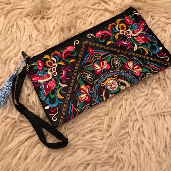 Handbags - Wmns Guatemalan inspired wristlet